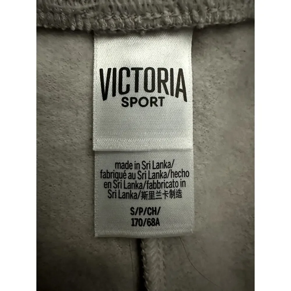 Victoria Sport Ankle Tapered Sweatpants Mesh Stripe Women’s Size S